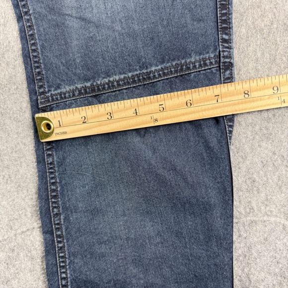 VTG Ralph Lauren Surplus Div Mountain Trousers Mens 32x28 Blue Cargo Pants - Picture 5 of 15